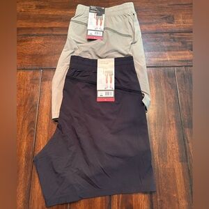 GAP Fit Active Shorts Set of 2 - Olive Green & Black, Men’s XL